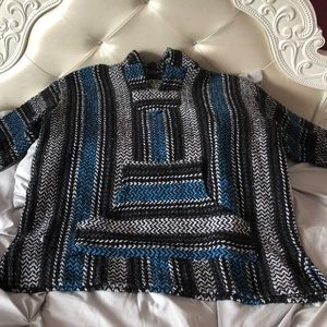Baja Joe oversized drug rug hoodie